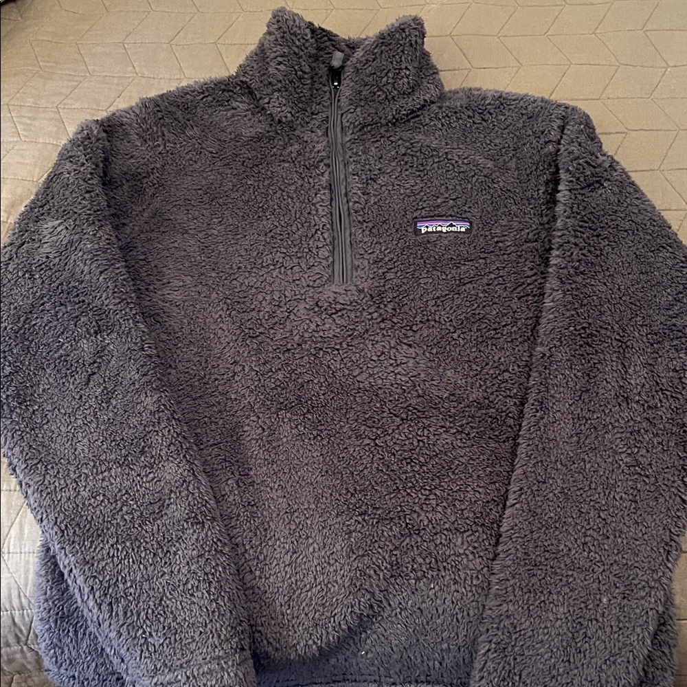 Patagonia Gray Teddy Jacket